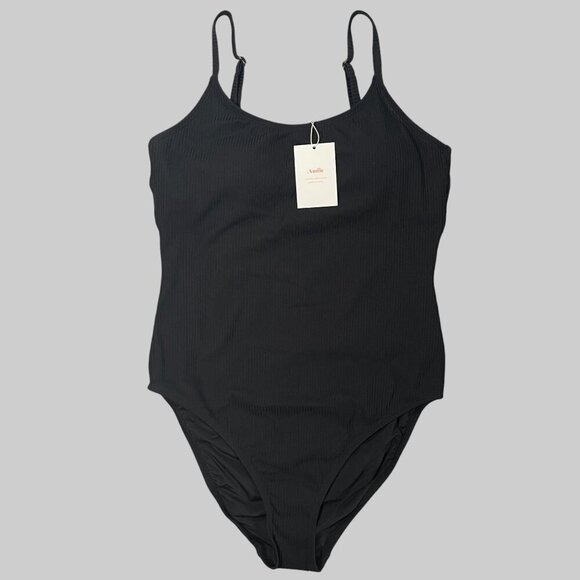 Andie Black Women's One Piece Swimsuit - Picture 5 of 13